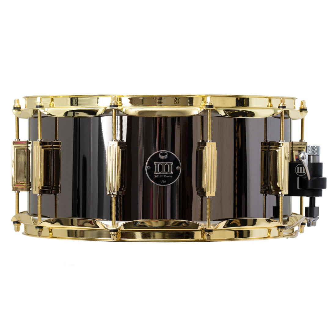 1926 8" x 14" Black Nickel Over Brass Snare Drum