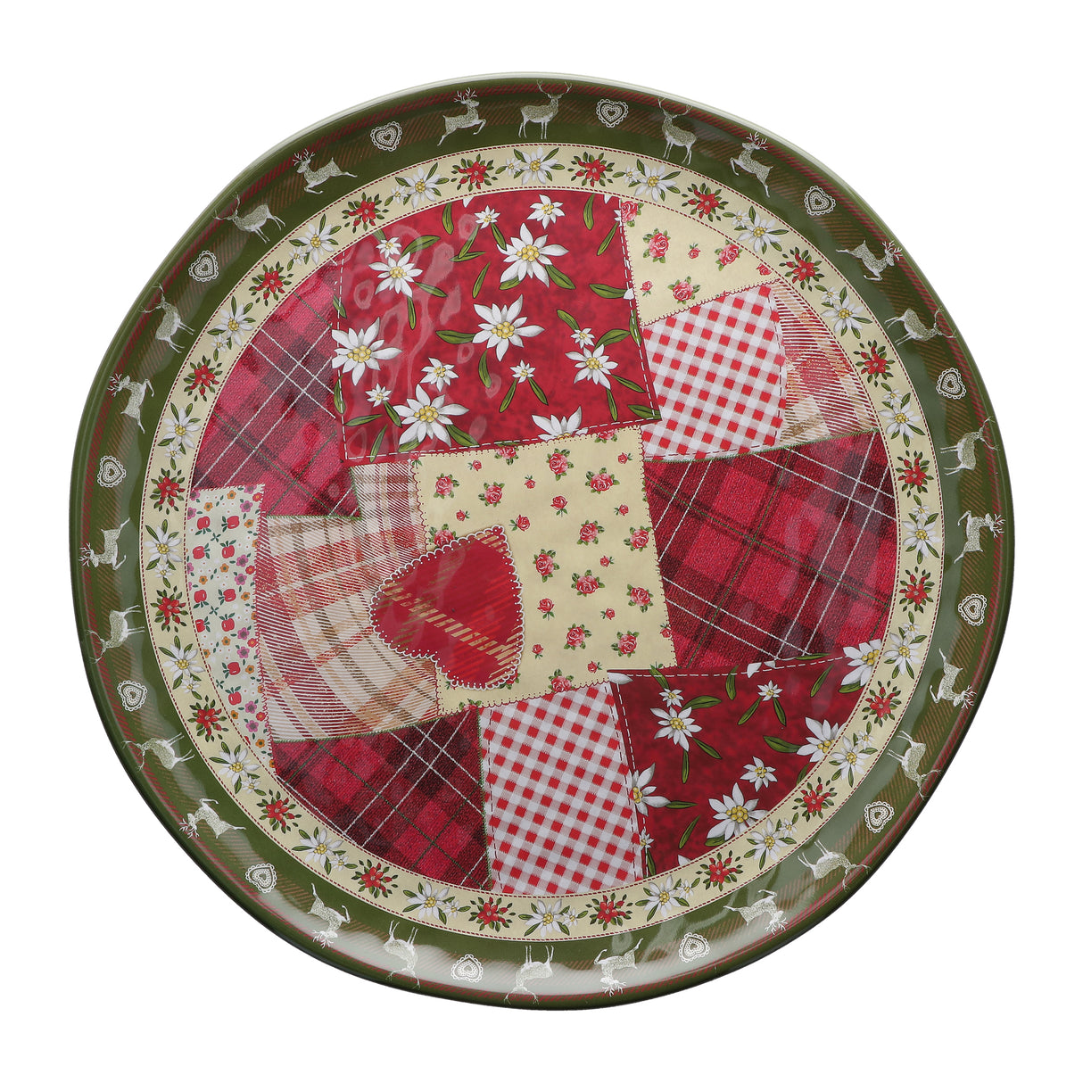 ALPINE LIFE Round Platter � 42 cm; H 2 cm in Gift Box