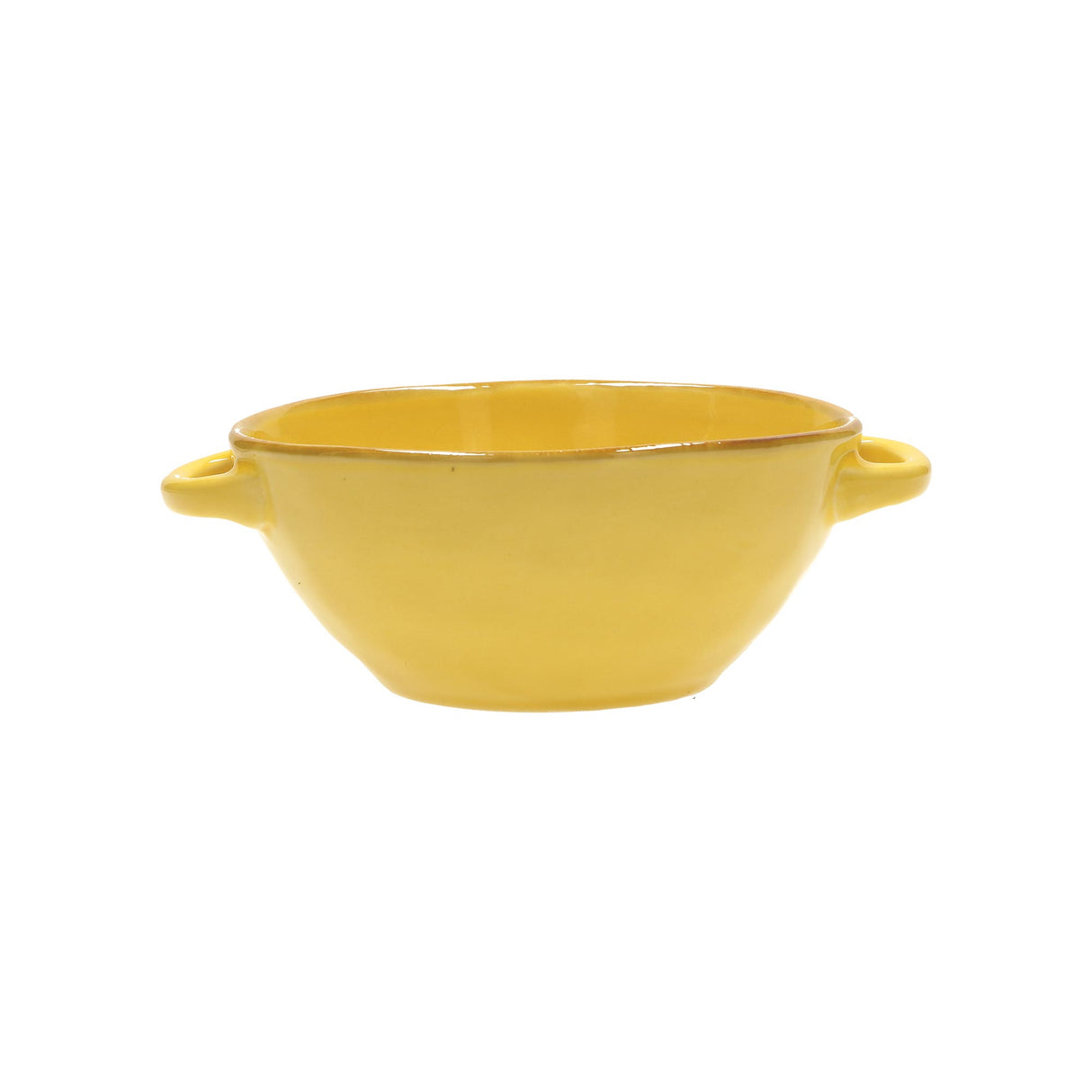CONCERTO (Yellow) OCRA Souping Bowl with handles Cap. 600 cc