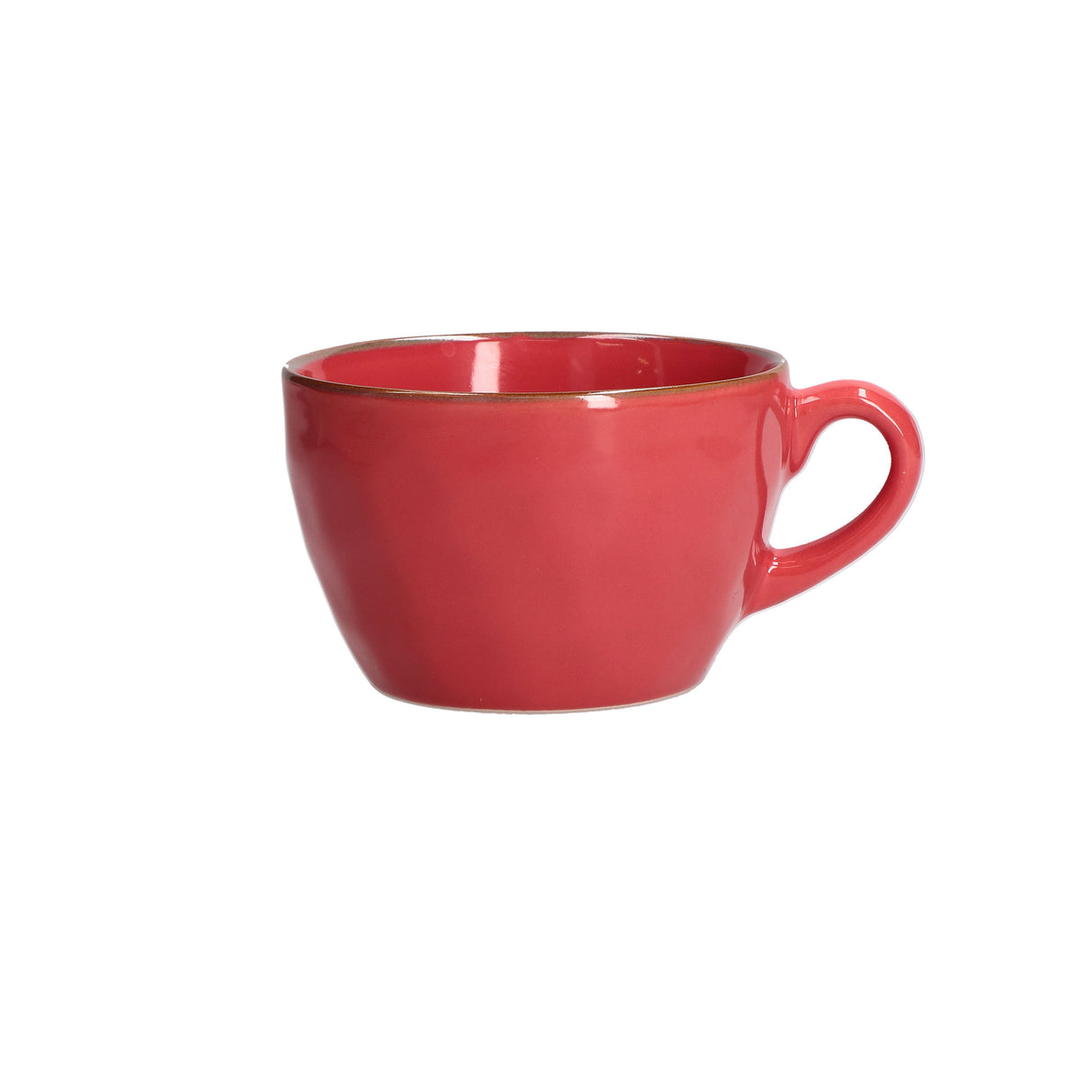 CONCERTO Coral Red Breakfast Cup Cap. 420 cc