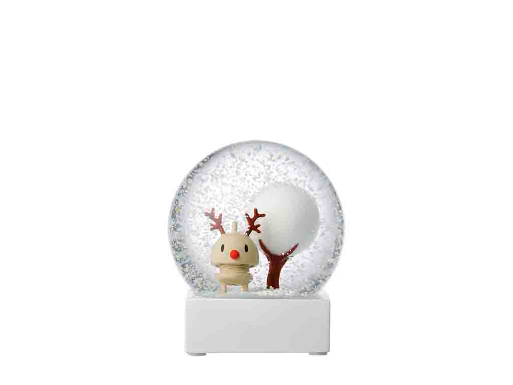 Hoptimist Reindeer Snow Globe L Latte