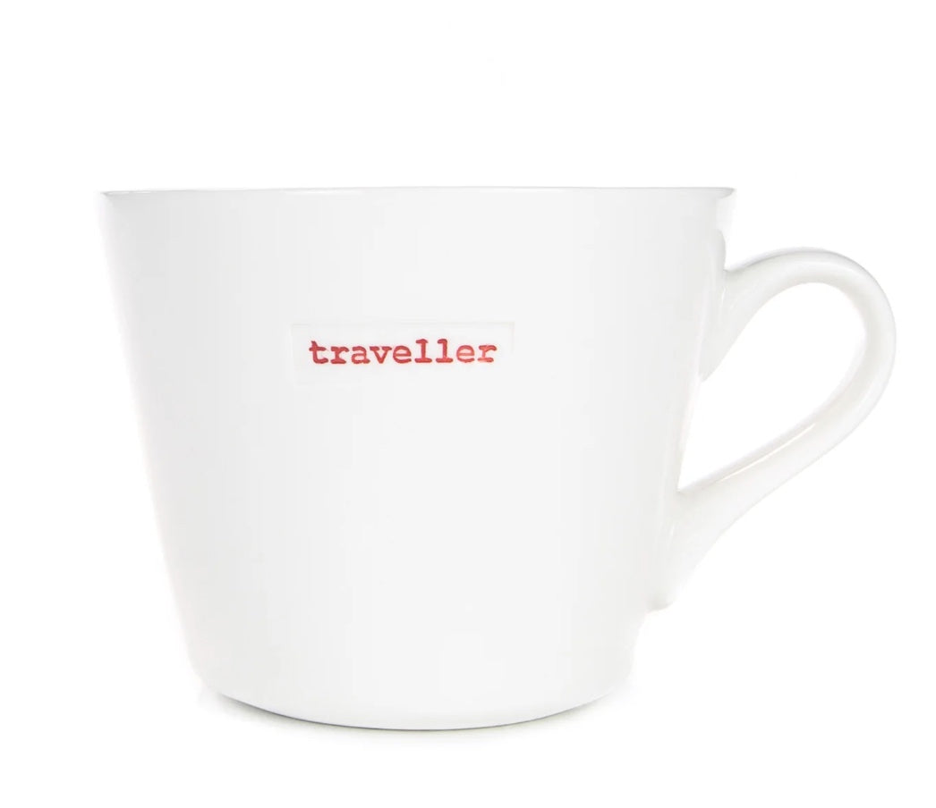 Bucket Mug Medium - 350ml - Traveller