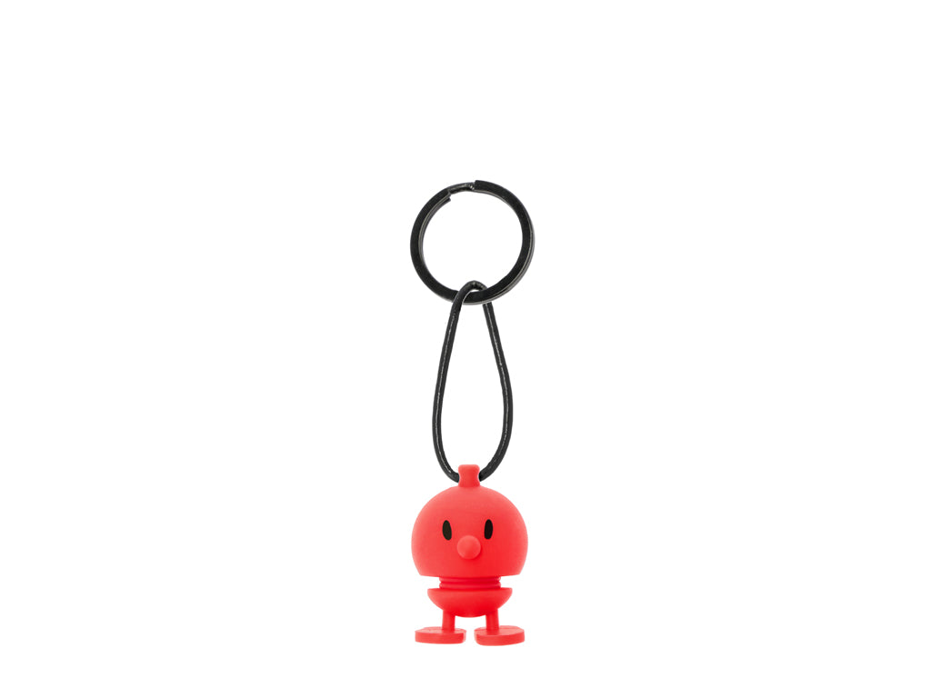 Hoptimist Keychain Bumble Red