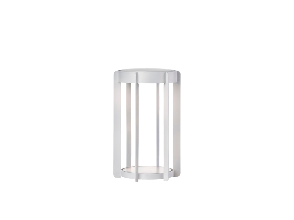 Lantern LED Firefly Soft Grey Aluminum