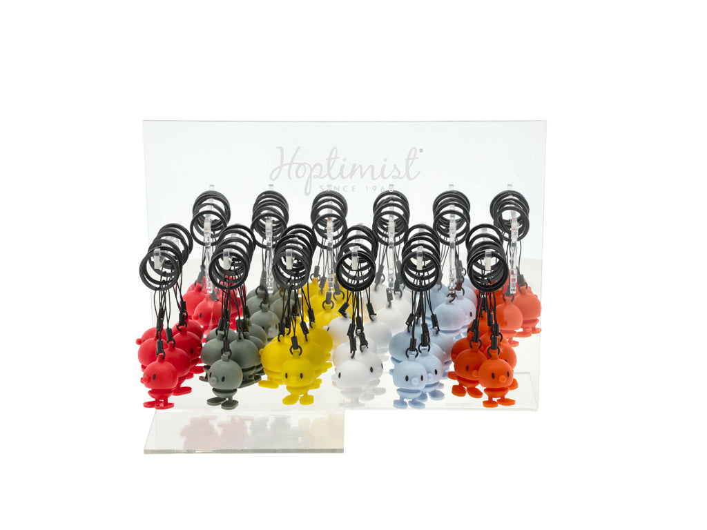 Hoptimist Keychain Silicone Display 72 pcs