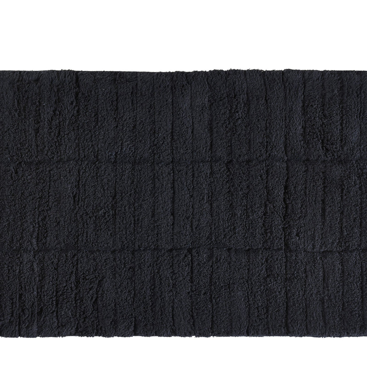 Bath mat Tiles Black