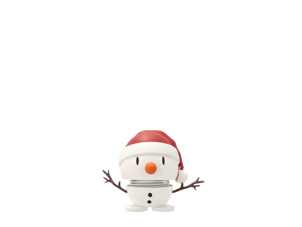 Hoptimist Soft Santa Snowman S White