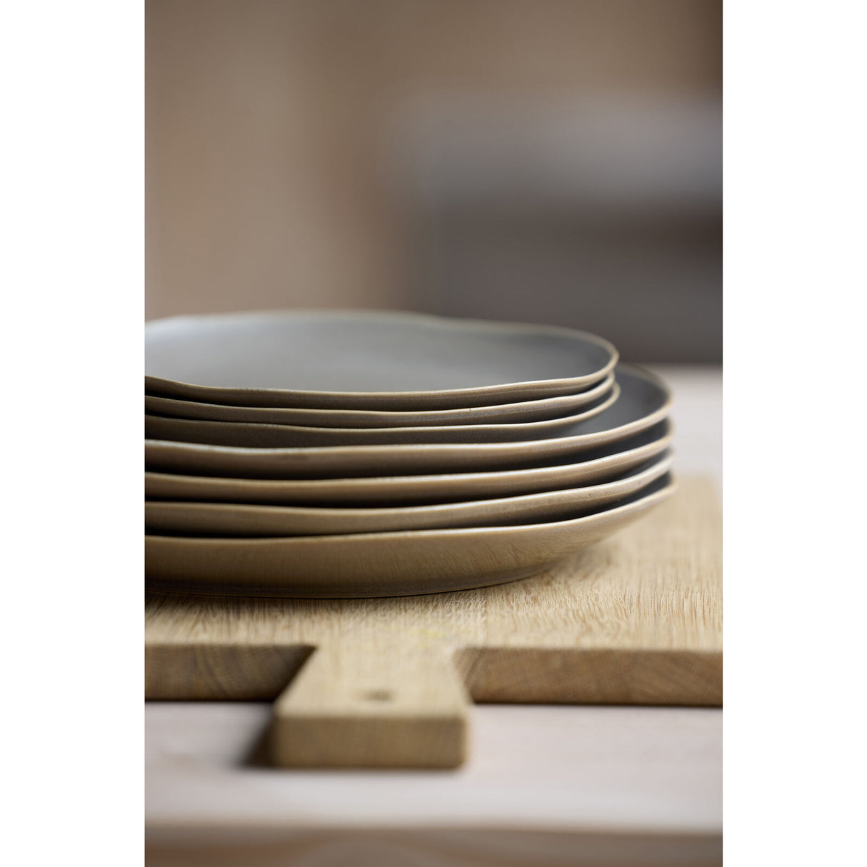 Lunch plate Shoku 20 cm Warm Brown