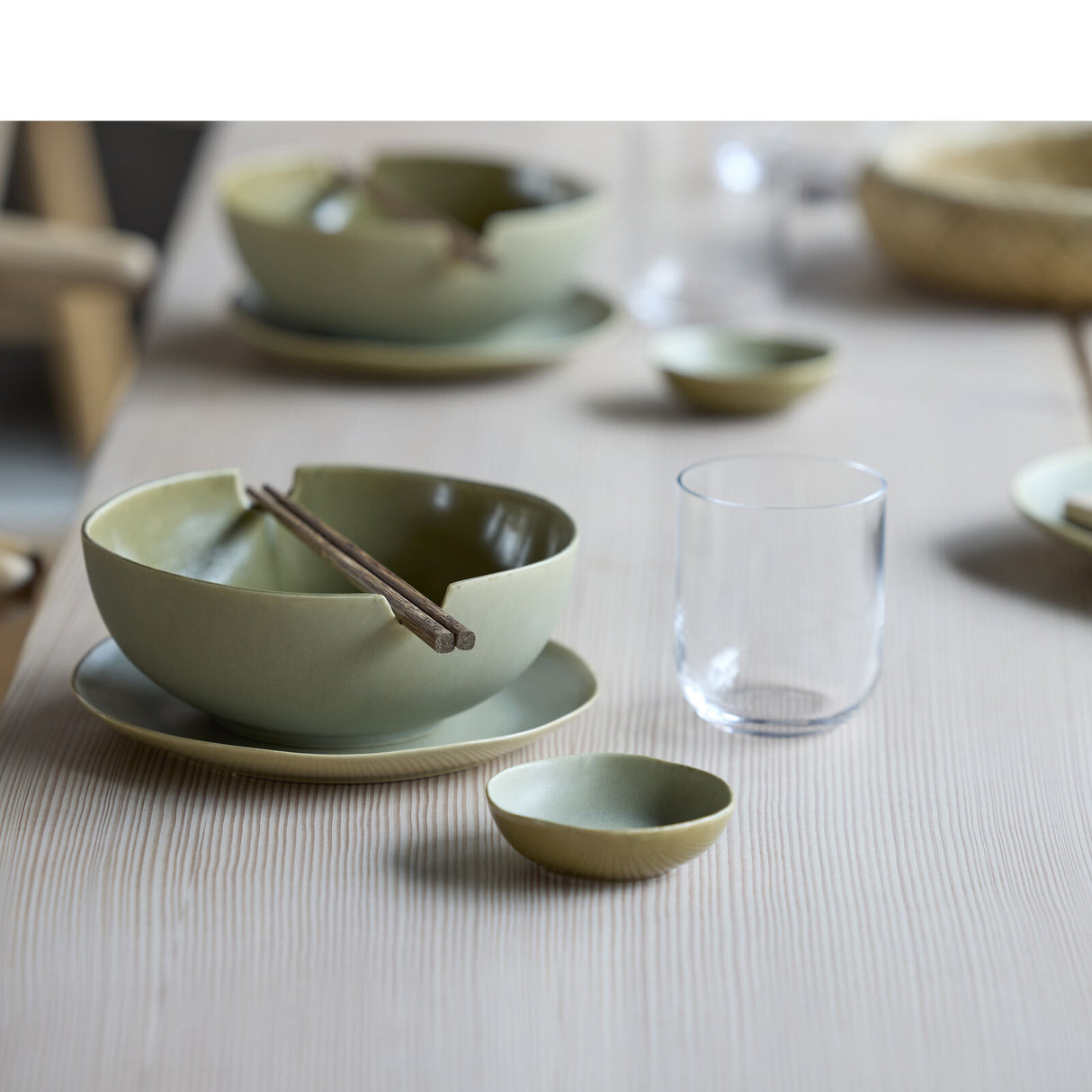 Lunch plate Shoku 20 cm Pure Green