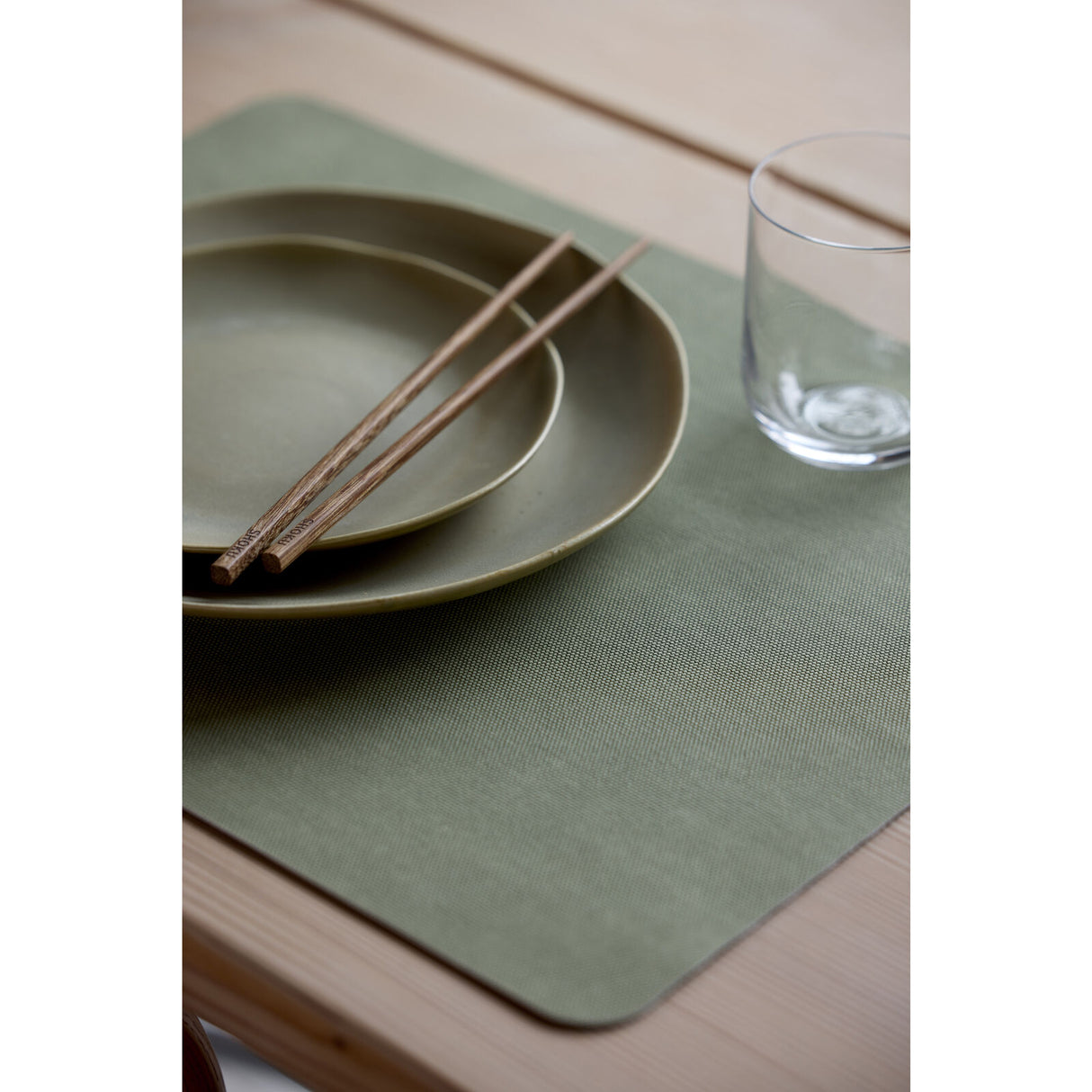 Dinner plate Shoku 27 cm Pure Green