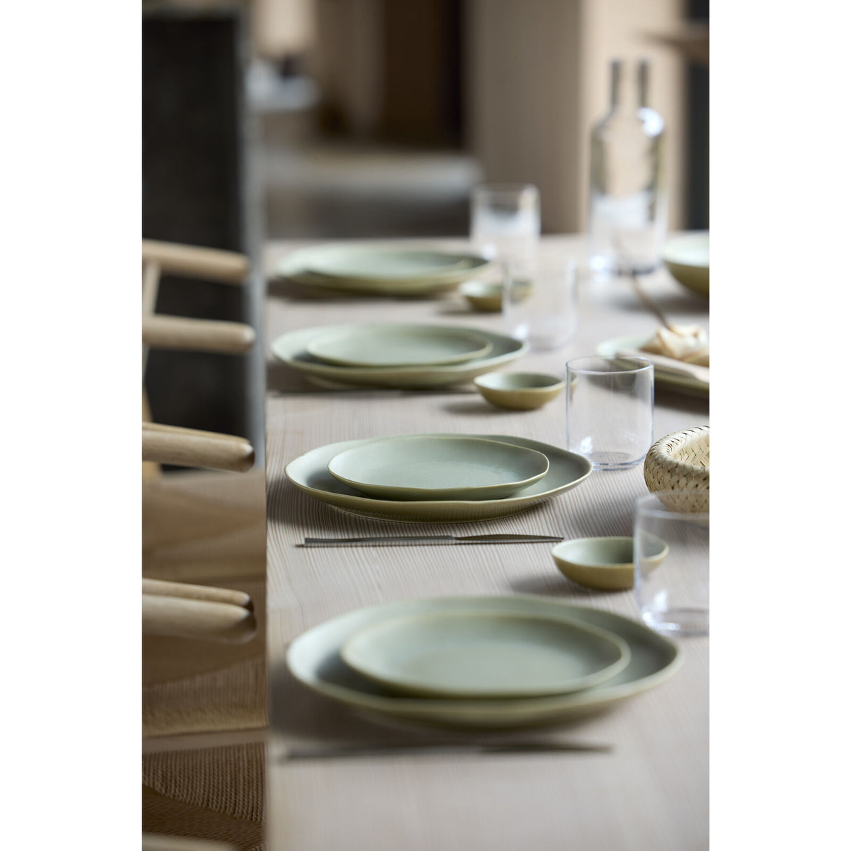 Dinner plate Shoku 27 cm Pure Green