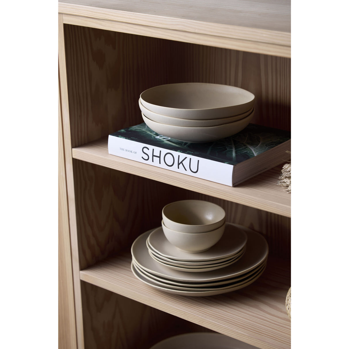 Lunch plate Shoku 20 cm Soft Beige