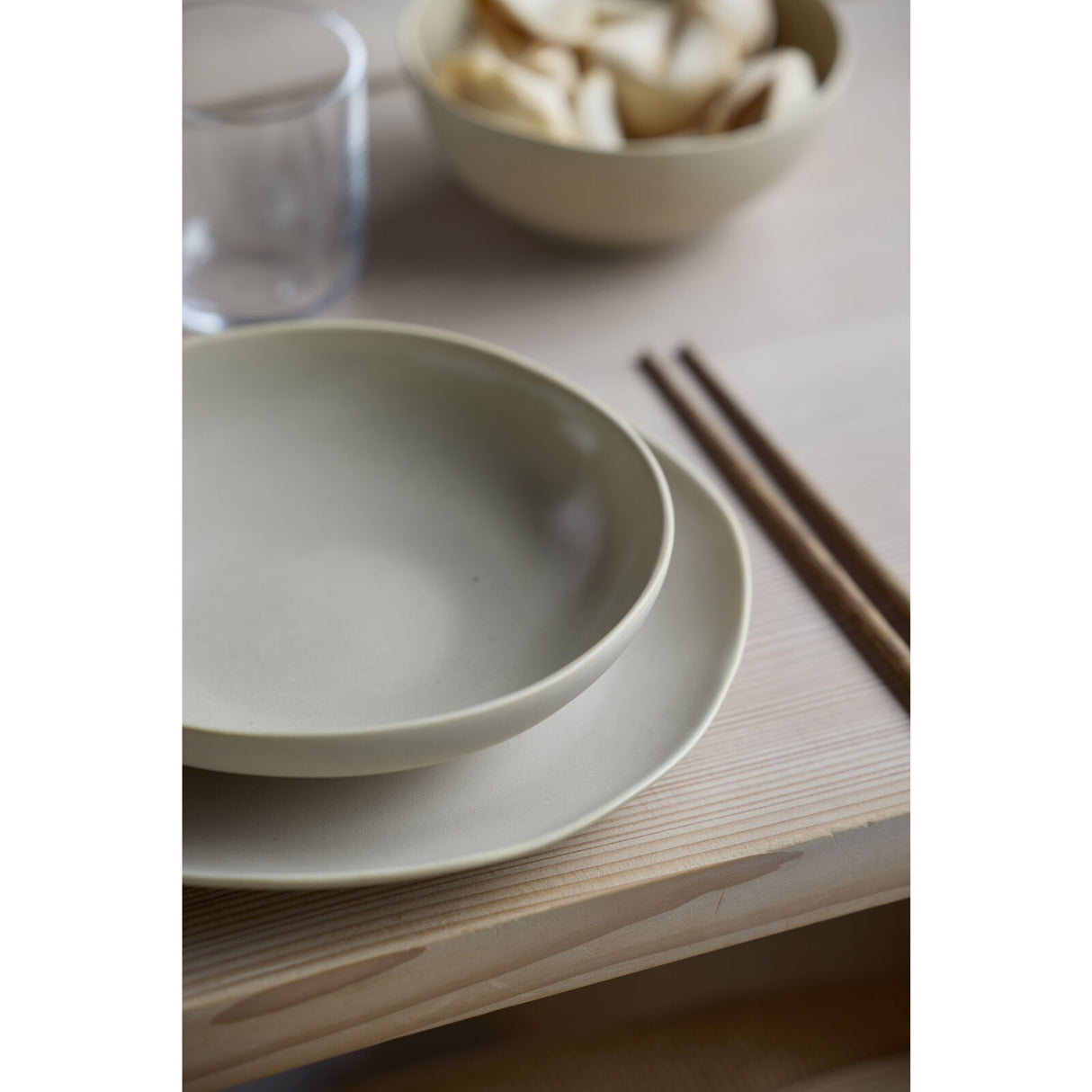Lunch plate Shoku 20 cm Soft Beige