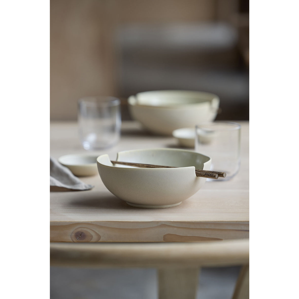 Ramen bowl Shoku 18.5 cm Soft Beige