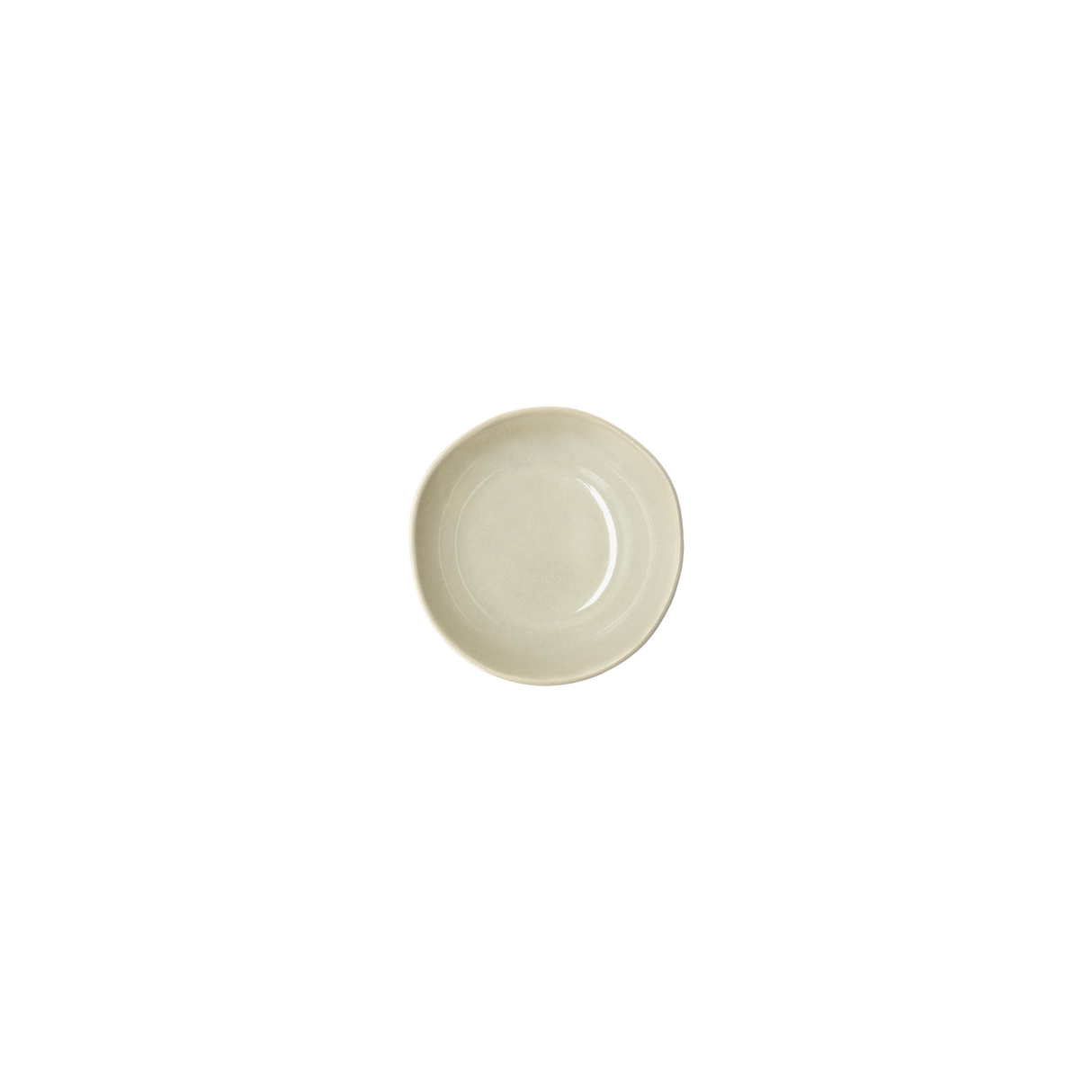 Soy sauce bowl Shoku 9 cm Soft Beige