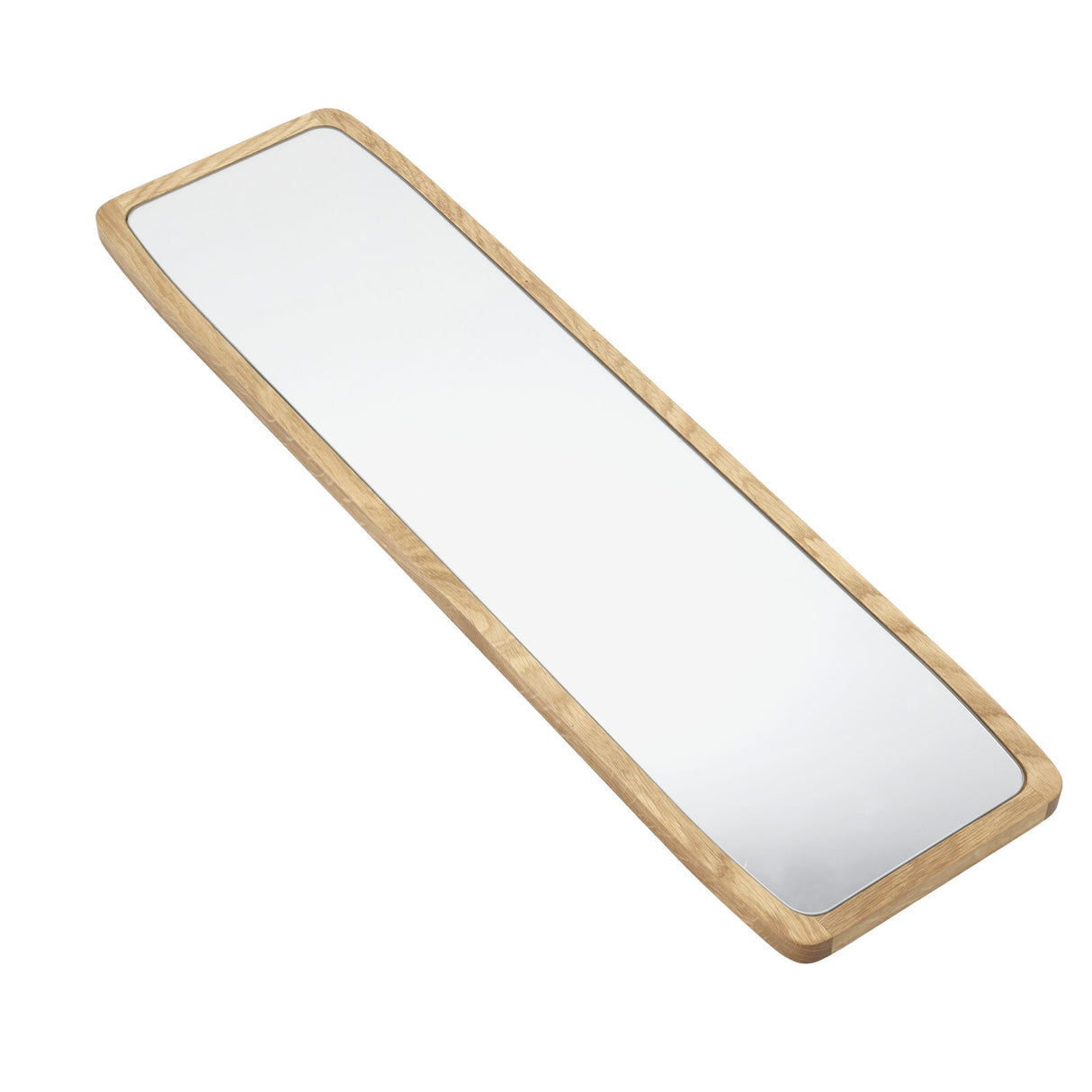 Mirror Bodo 110 x 35 x 1,8 cm Nature oiled Solid oak