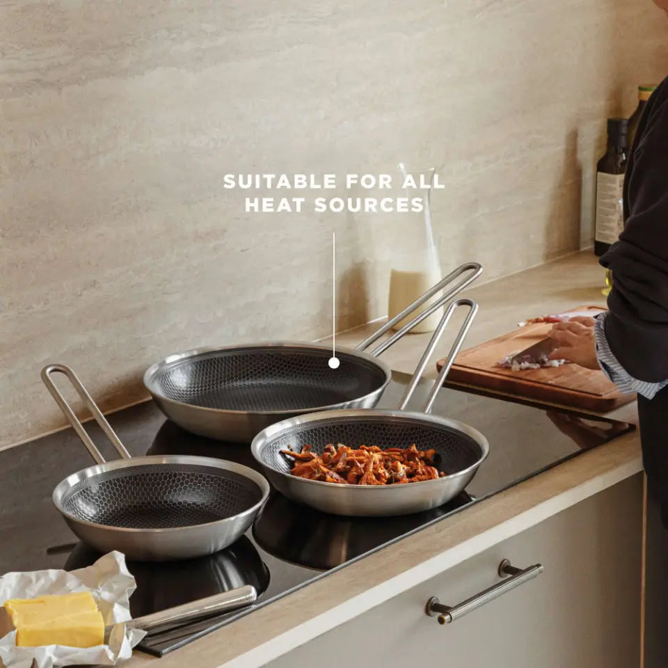 Multi Frying pan 28 cm Mosaic ceramic Slip-Let® coating