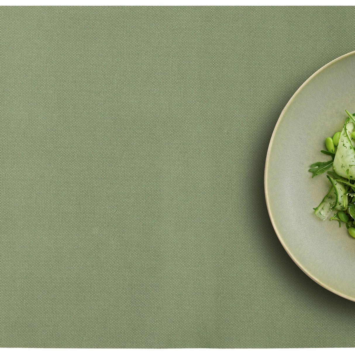 Placemat Shoku 46 x 35 cm 4 pcs Pure Green