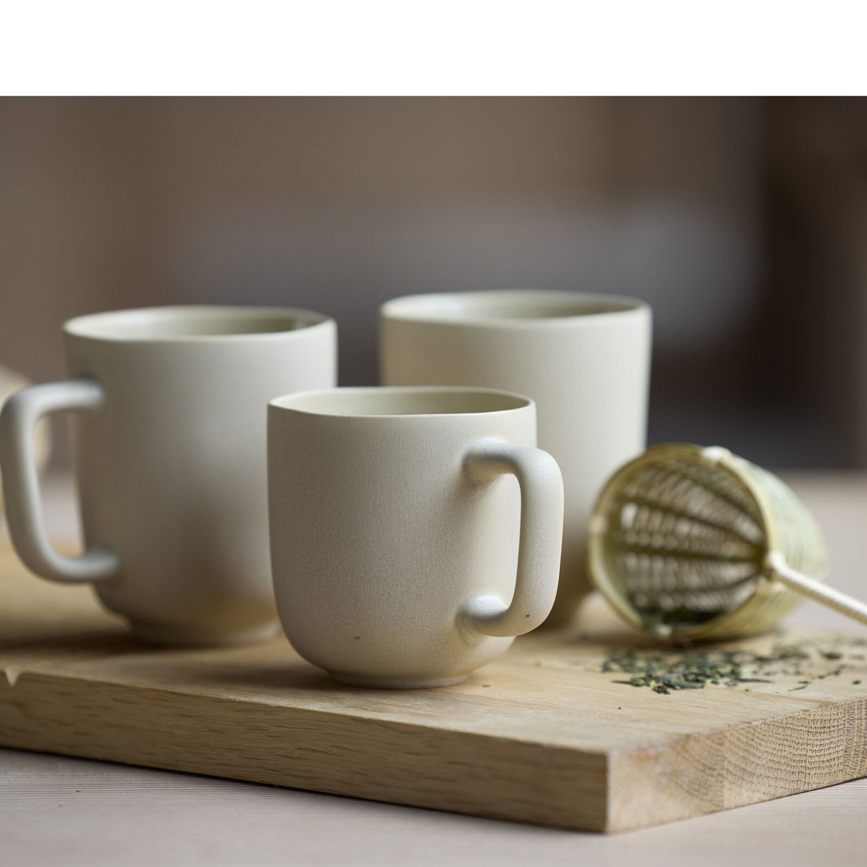 Mug w/o handle Shoku 33 cl Soft Beige