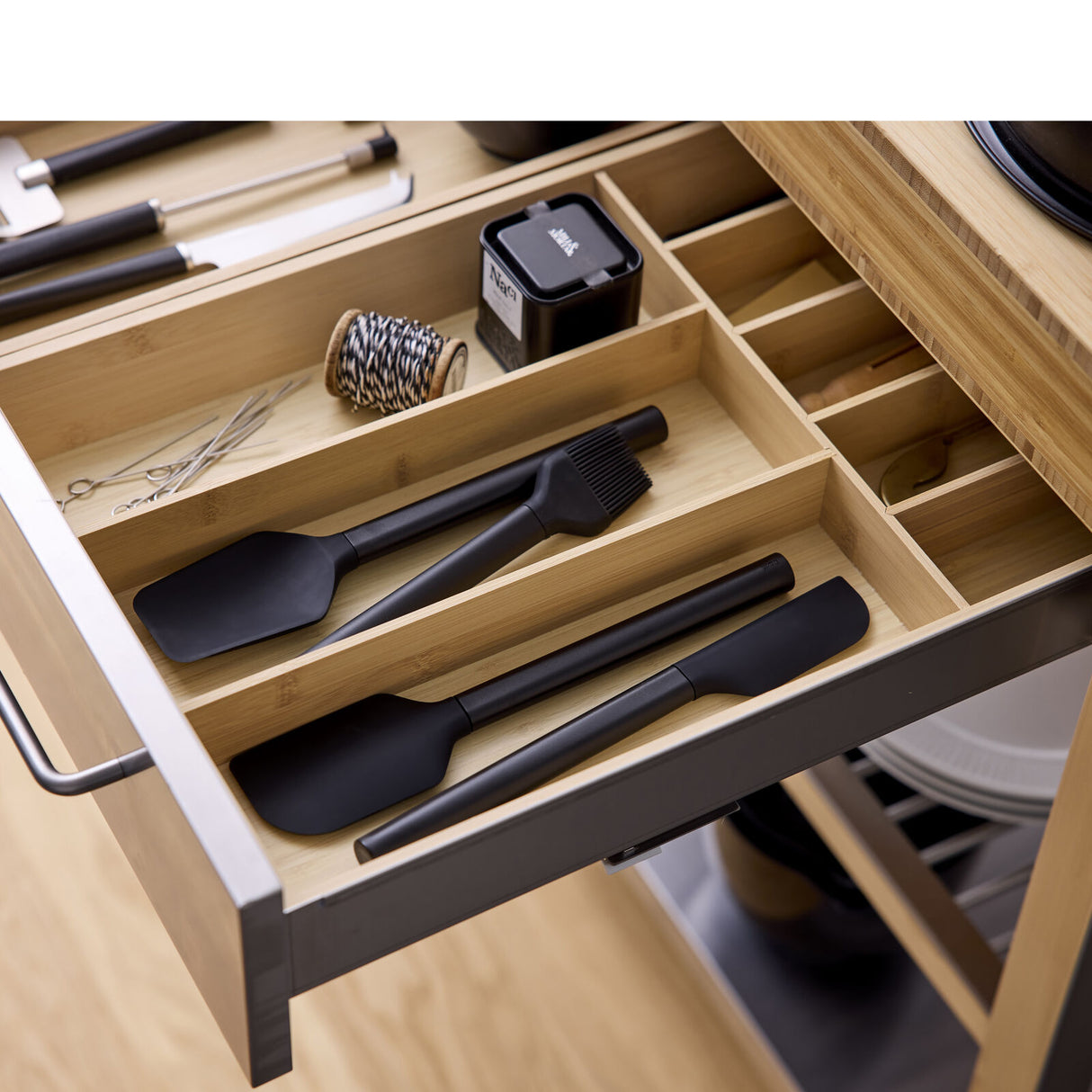 Pastry brush Emma Black Silicone/PP