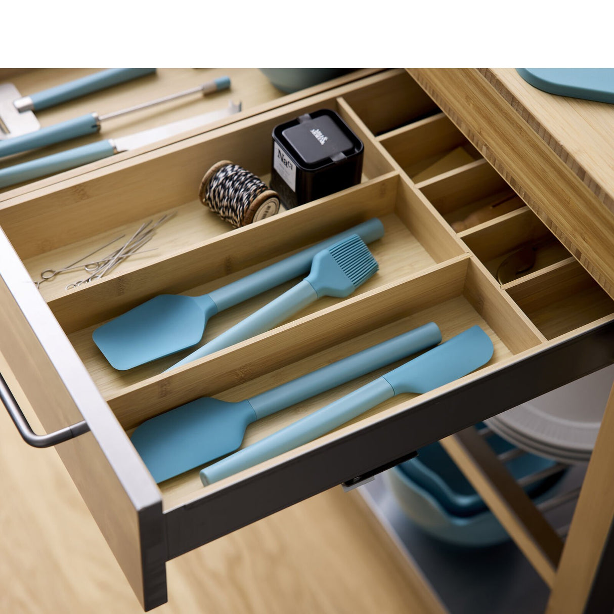 Pastry brush Emma Nordic green Silicone/PP