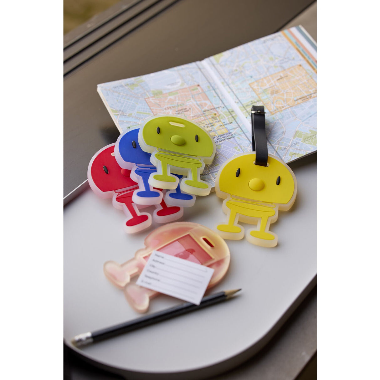 Hoptimist Bag tag Yellow