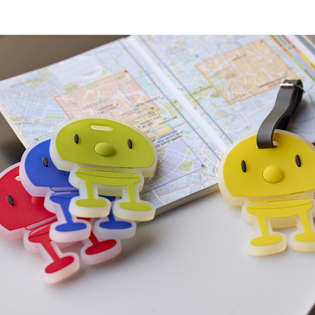 Hoptimist Bag tag Yellow