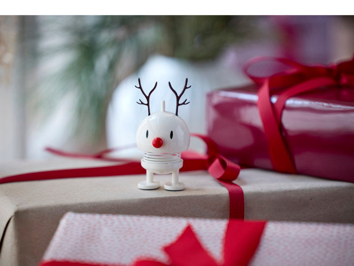 Hoptimist Reindeer Bumble Mini White