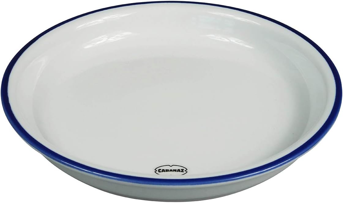 Cabanaz SMALL PLATE White