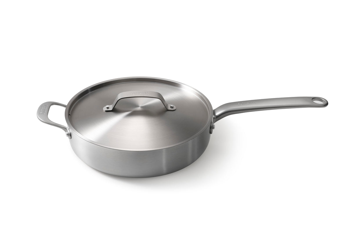 Stainless Steel Sauté pan 28 cm w/lid
