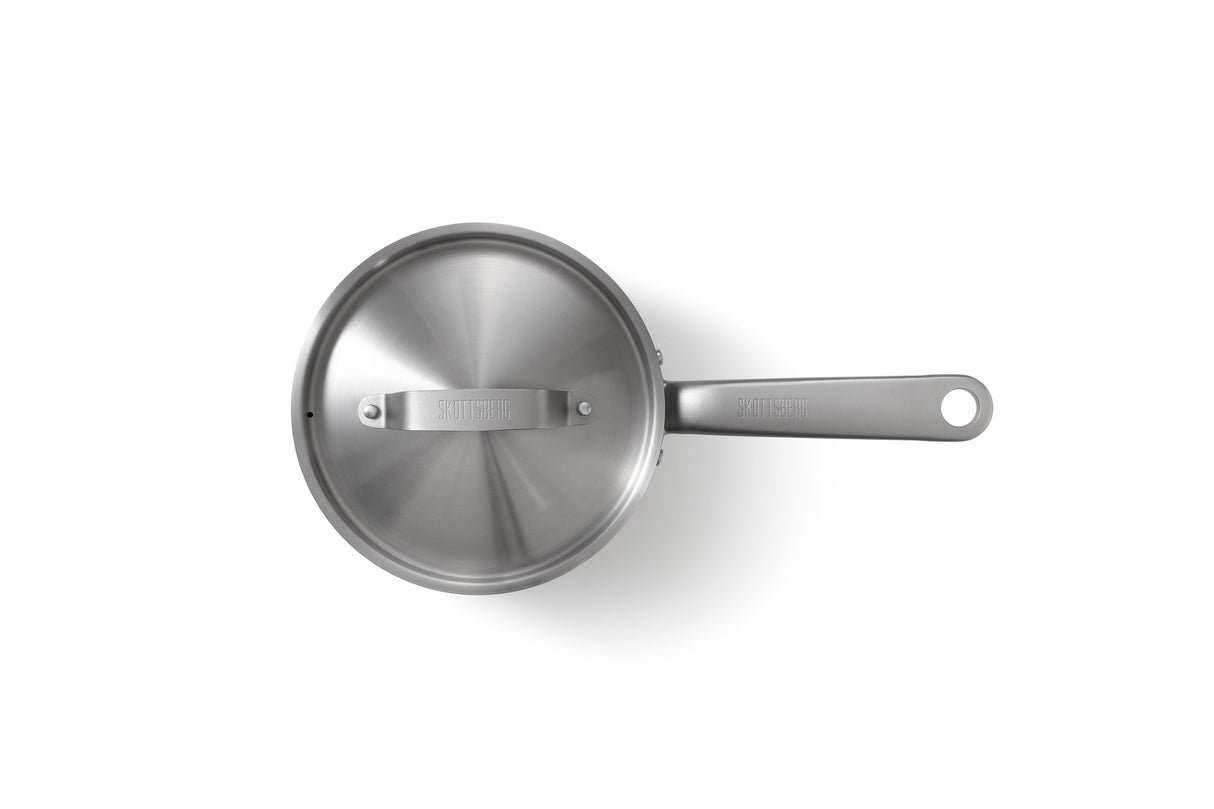 Stainless Steel Saucepan 18 cm w/lid