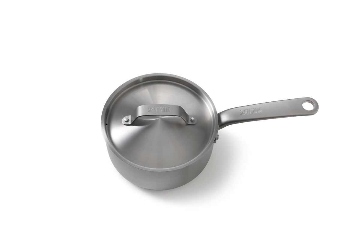 Stainless Steel Saucepan 18 cm w/lid