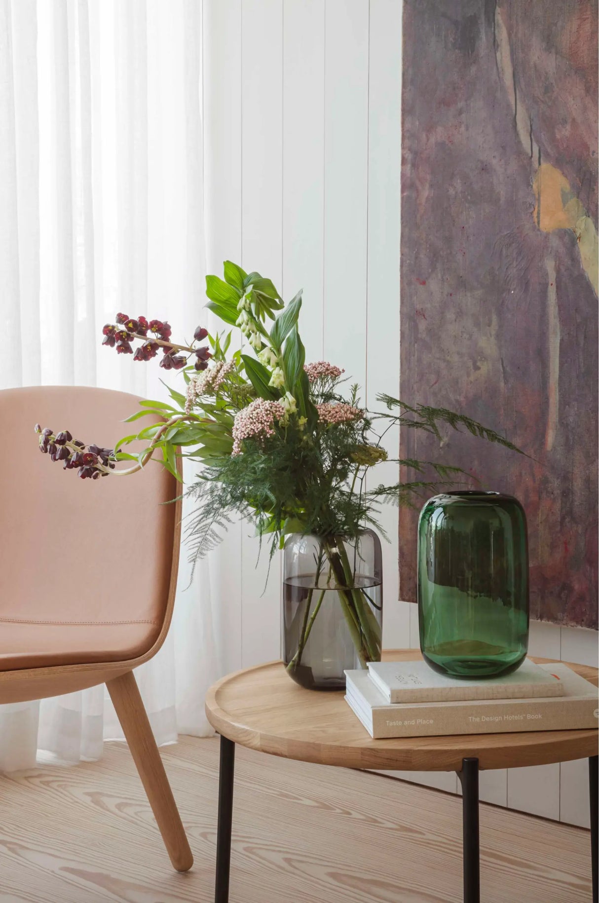 Acorn vase 22 cm Stone