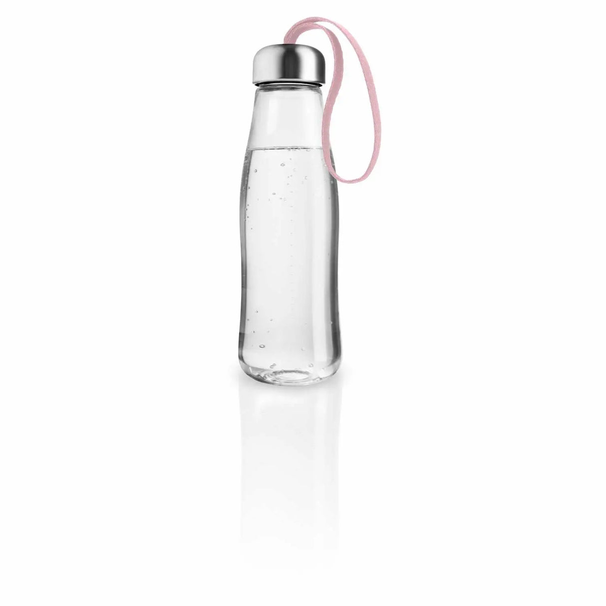 Glass drinking bottle 0.5l Rose quartz
