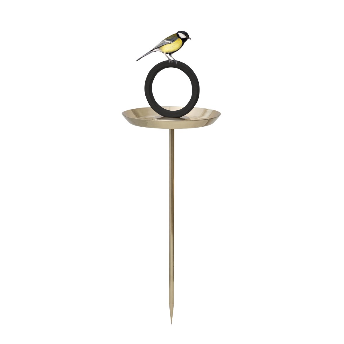 Bird Bath Stainless steel Goldplated