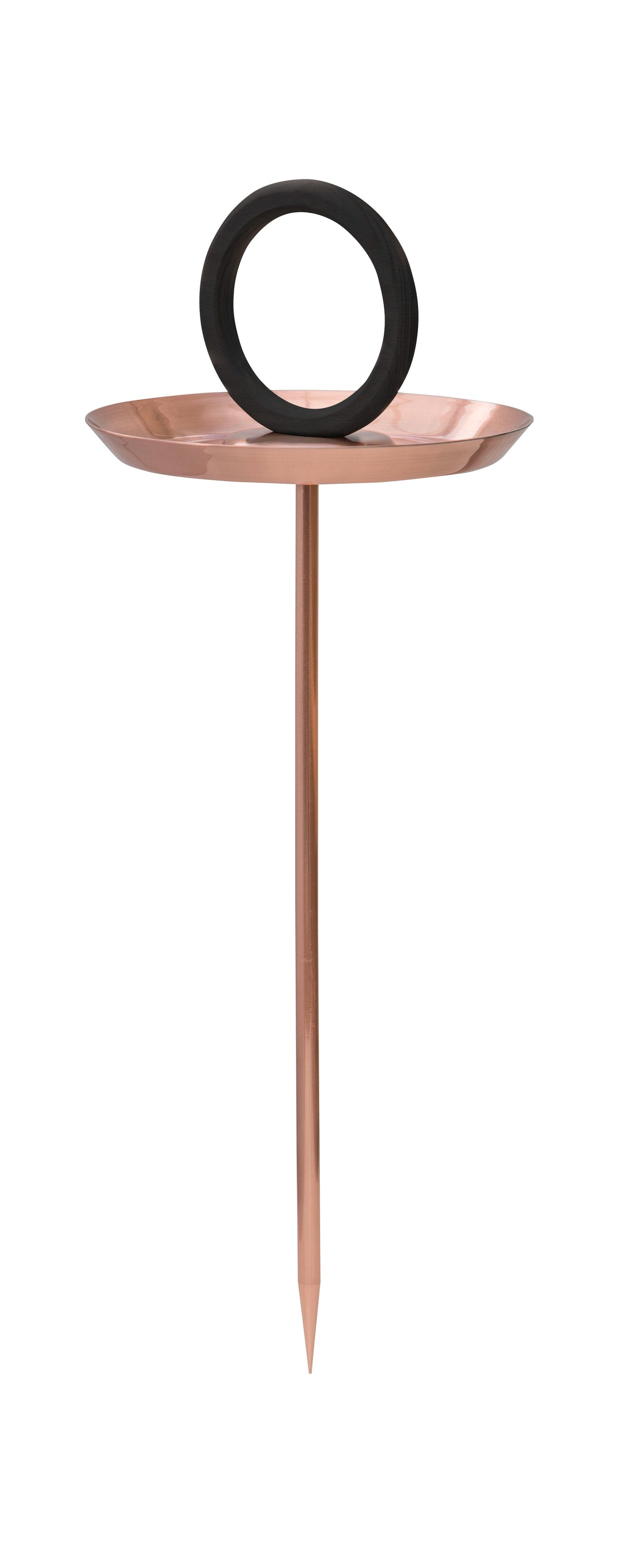 Bird Bath Stainless steel Copperplated