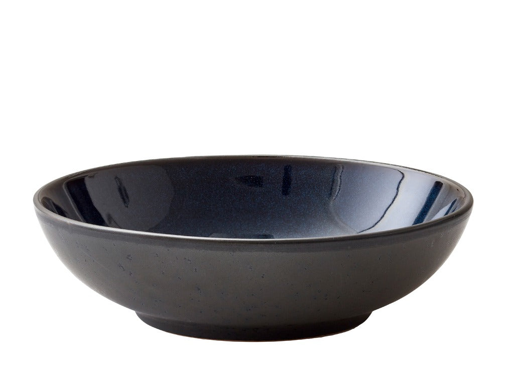 Pasta bowl 20cm Black/darkblue BITZ