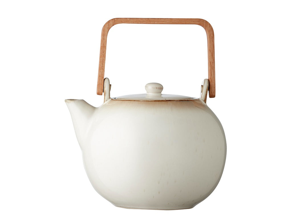 Tea pot w. tea strainer 1.2 l Cream BITZ