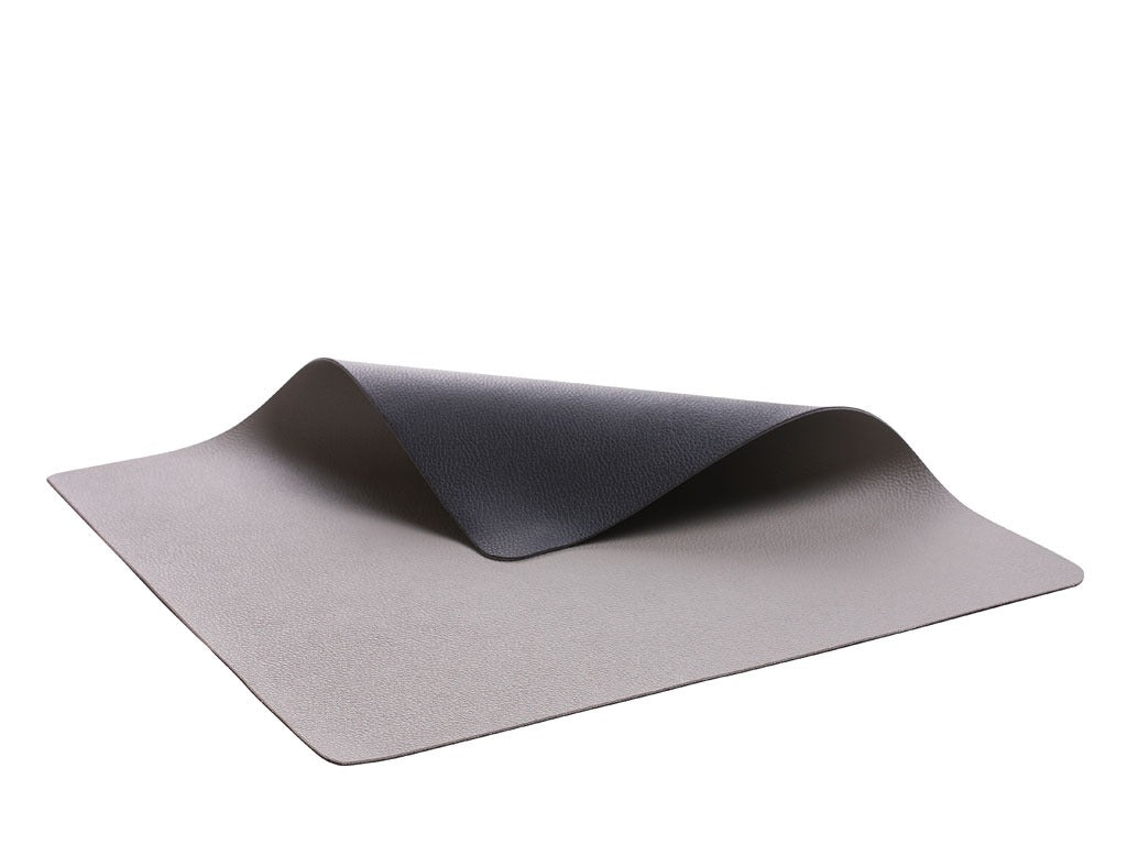 Placemat 46x33 4 pcs Black/Grey
