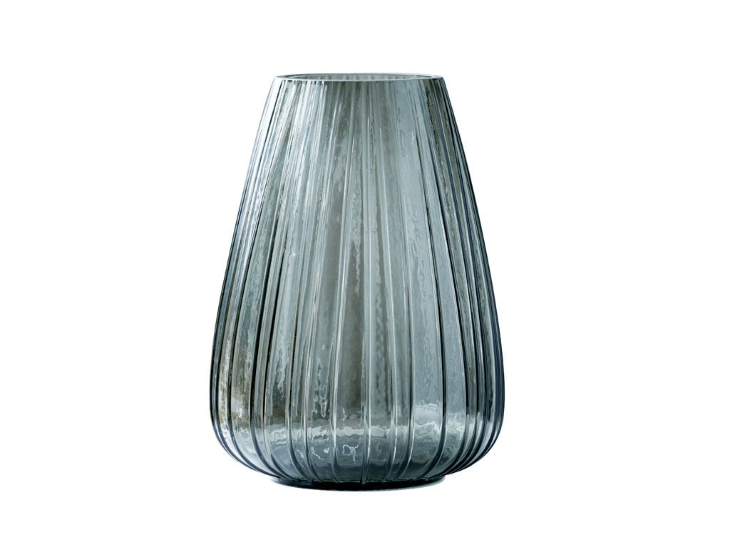Vase Kusintha 22 cm Smoke Glass