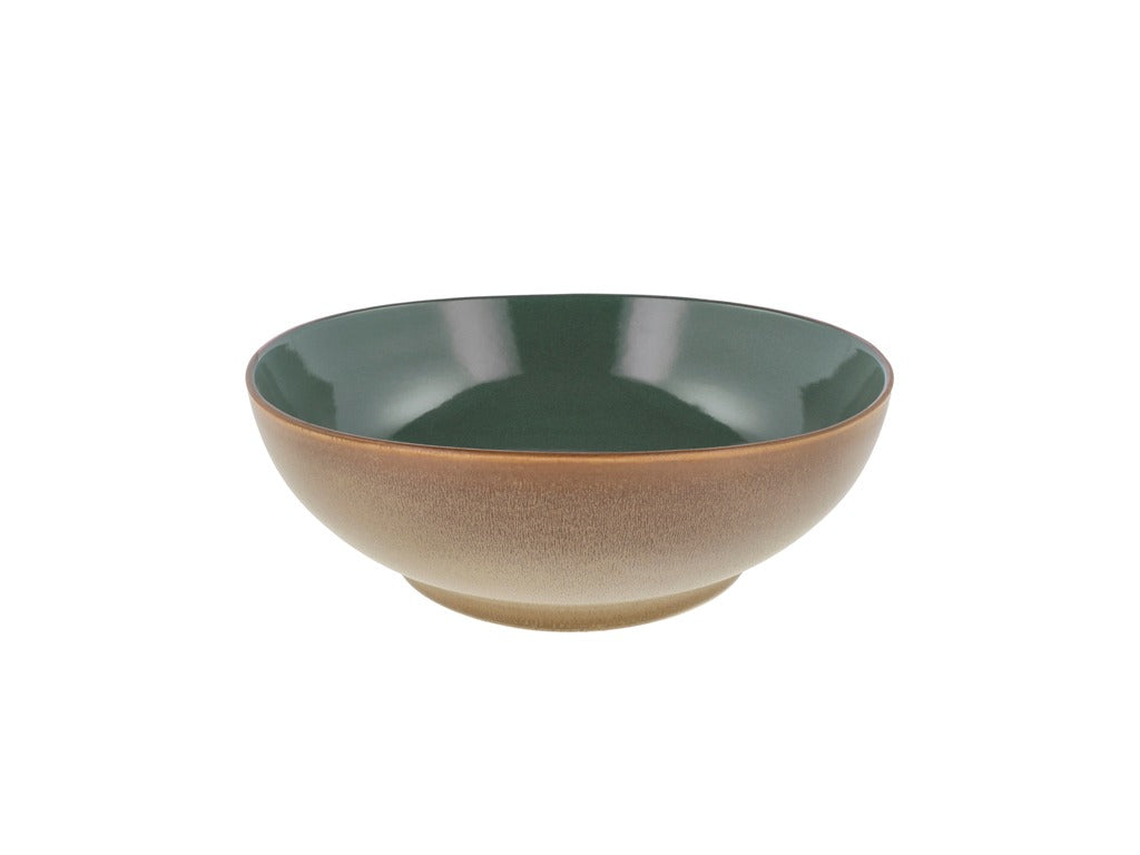 Salad bowl Wood 30 cm Wood/Forest Stoneware