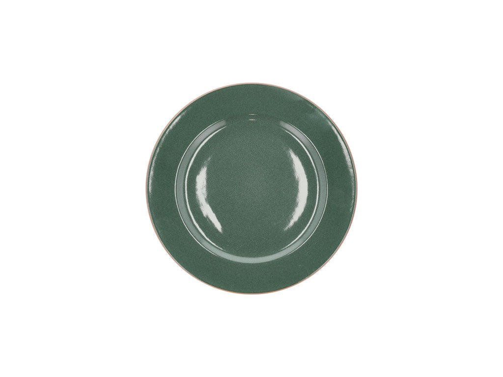 Plate Wood 22 cm Wood/Forest Stoneware