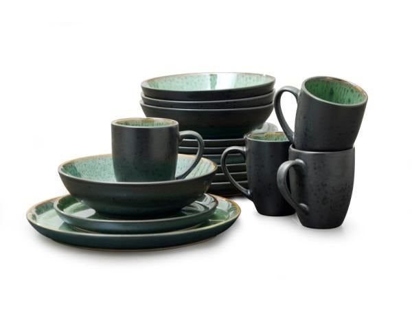 Service set 16 pcs Green