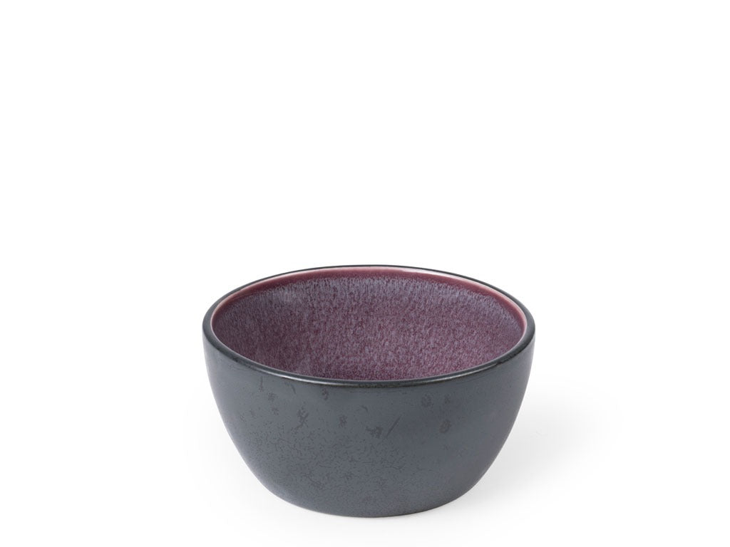 Bowl 10 cm black/lilac BITZ