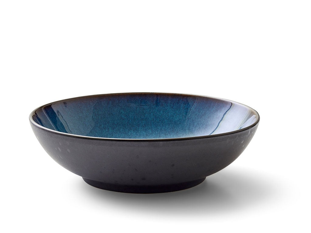 Salad bowl 24cm black/darkblue BITZ