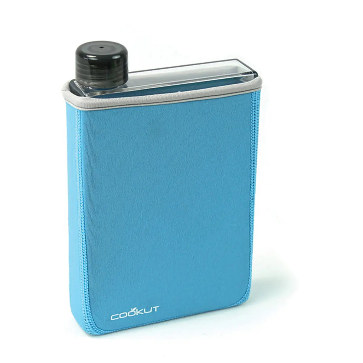 Manta 50cl - Flat isotherm bottle blue