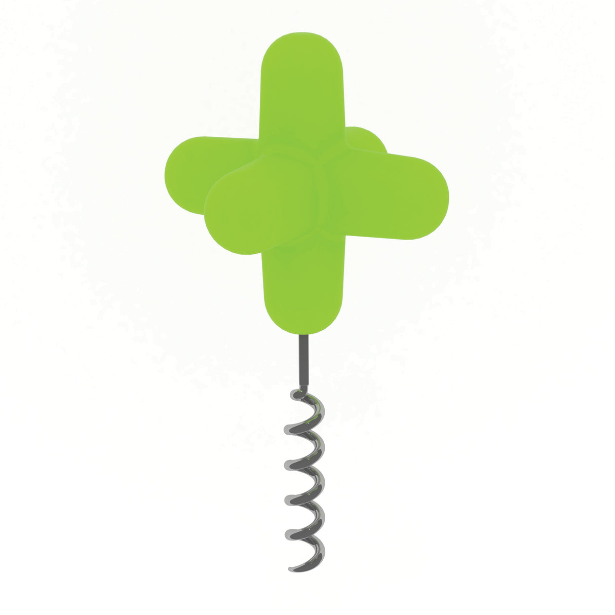 Spark Bottle opener and bottle stopper - green
