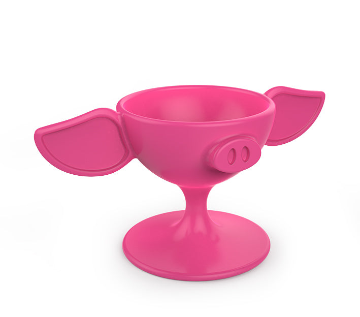 ZOO Egg cup Pig Rose