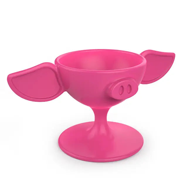 ZOO Egg cup Pig Rose