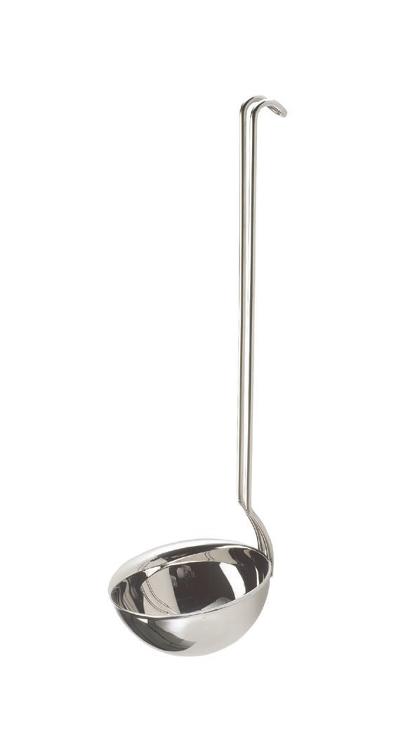 Ladle oval 9 cm Stainless steel